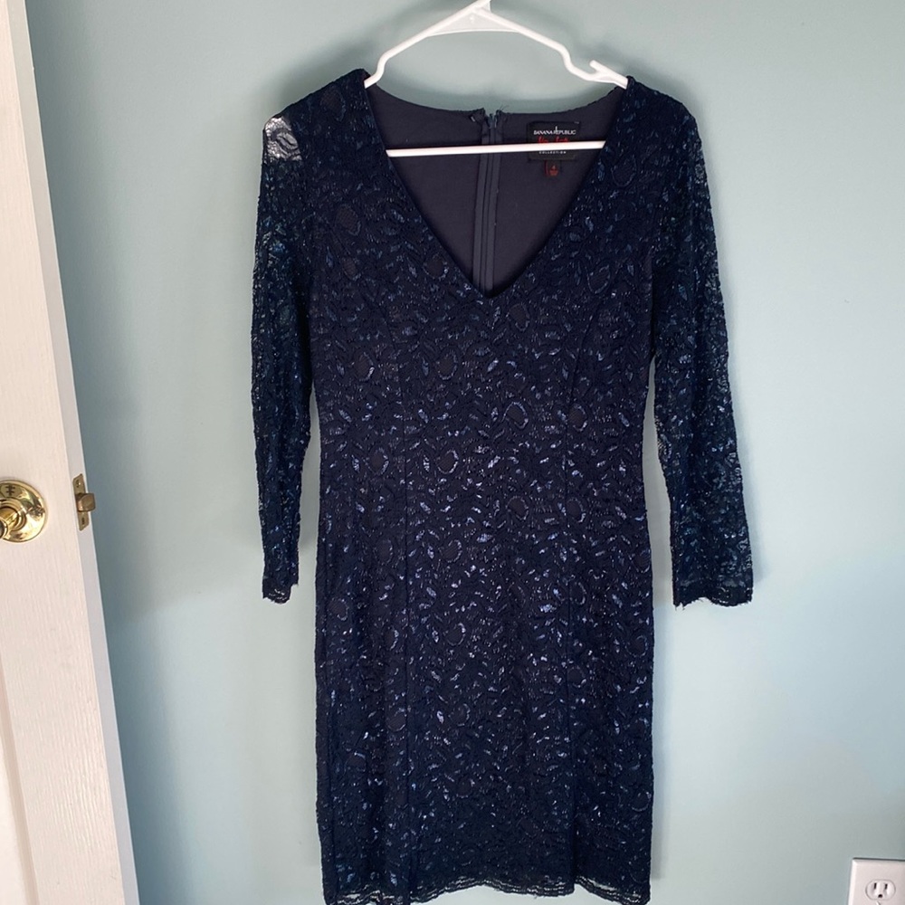 Banana Republic Lace sheath dress